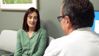 Celia Martinez with Irving Waxman