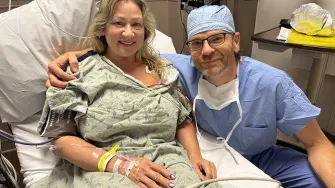 Trisha Warren and Jonathan Tueting, MD