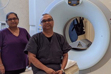 Heart specialist Gaurav Shah, DO, and his wife had heart scans