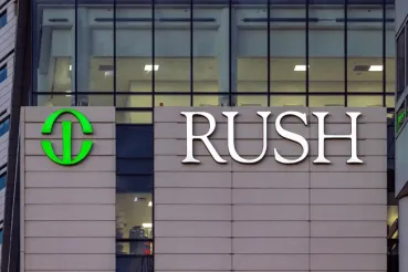 Rush sign on Tower