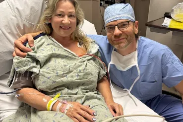 Trisha Warren and Jonathan Tueting, MD