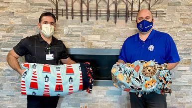 Students donate blankets to Waterford Place