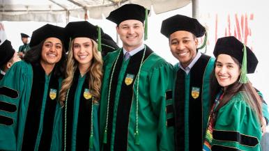 Graduates celebrate Rush University's 54th Commencement Ceremony.