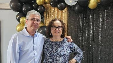 Edith Bante and husband 