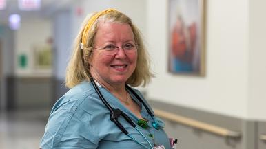 Geri Narsete-Prevo, a labor and delivery nurse at RUSH
