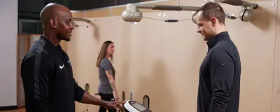 InBody assessment at Rush Copley Healthplex